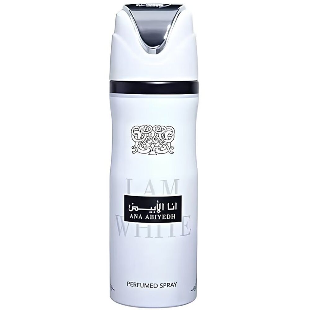 Lattafa Ana Abiyedh Perfumed Deodorant Spray for Men 6.7 oz / 200ml - New